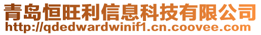 青島恒旺利信息科技有限公司