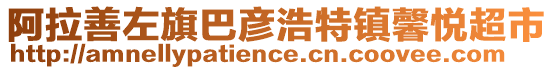 阿拉善左旗巴彥浩特鎮(zhèn)馨悅超市