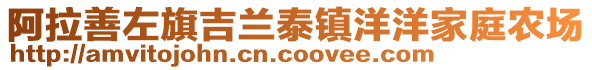 阿拉善左旗吉蘭泰鎮洋洋家庭農場