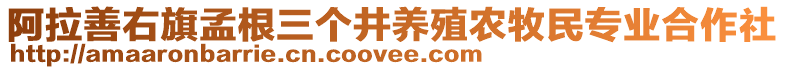 阿拉善右旗孟根三個(gè)井養(yǎng)殖農(nóng)牧民專業(yè)合作社