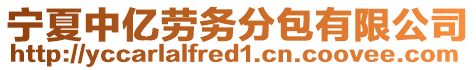 寧夏中億勞務(wù)分包有限公司