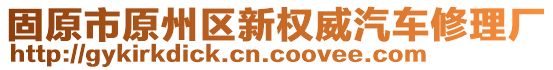 固原市原州區(qū)新權威汽車修理廠