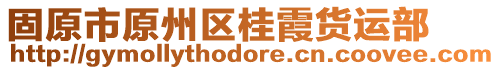 固原市原州區(qū)桂霞貨運(yùn)部