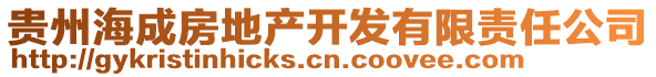 貴州海成房地產(chǎn)開發(fā)有限責任公司