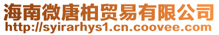 海南微唐柏貿(mào)易有限公司