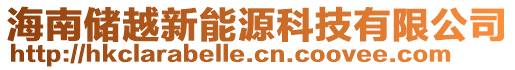 海南儲越新能源科技有限公司