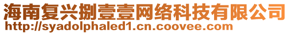 海南復(fù)興捌壹壹網(wǎng)絡(luò)科技有限公司