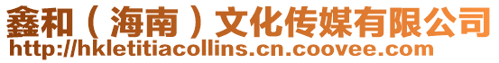 鑫和(海南)文化傳媒有限公司