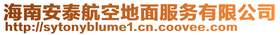 海南安泰航空地面服務(wù)有限公司