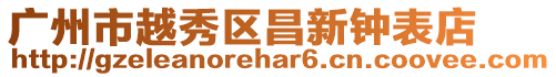 廣州市越秀區昌新鐘表店