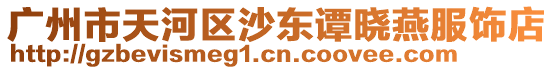 廣州市天河區沙東譚曉燕服飾店