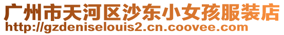 廣州市天河區沙東小女孩服裝店