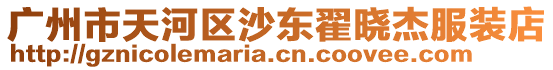 廣州市天河區(qū)沙東翟曉杰服裝店