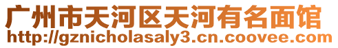 廣州市天河區天河有名面館