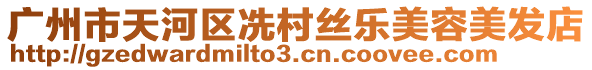 廣州市天河區(qū)冼村絲樂美容美發(fā)店