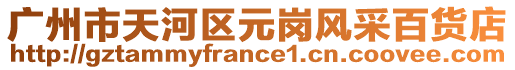 廣州市天河區元崗風采百貨店
