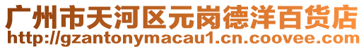 廣州市天河區元崗德洋百貨店