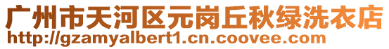 廣州市天河區元崗丘秋綠洗衣店