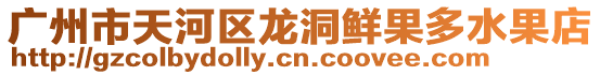 廣州市天河區龍洞鮮果多水果店