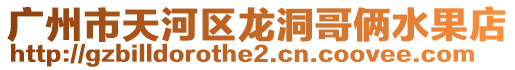 廣州市天河區龍洞哥倆水果店