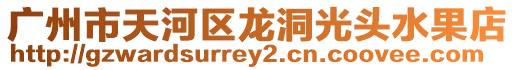 廣州市天河區龍洞光頭水果店