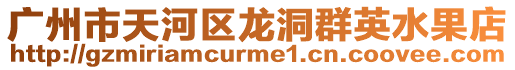 廣州市天河區龍洞群英水果店