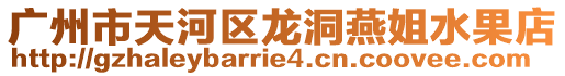 廣州市天河區(qū)龍洞燕姐水果店
