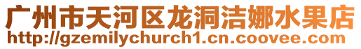 廣州市天河區龍洞潔娜水果店