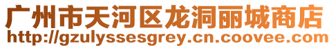 廣州市天河區龍洞麗城商店