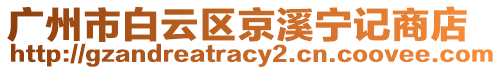 廣州市白云區京溪寧記商店