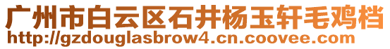 廣州市白云區石井楊玉軒毛雞檔