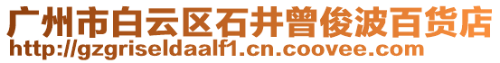 廣州市白云區石井曾俊波百貨店