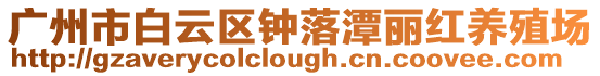 廣州市白云區鐘落潭麗紅養殖場