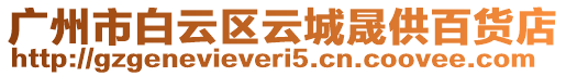 廣州市白云區云城晟供百貨店