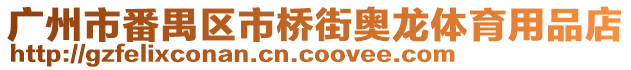 廣州市番禺區(qū)市橋街奧龍?bào)w育用品店