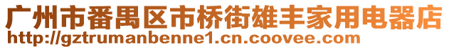 廣州市番禺區市橋街雄豐家用電器店
