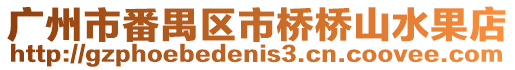廣州市番禺區市橋橋山水果店