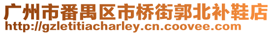 廣州市番禺區(qū)市橋街郭北補鞋店