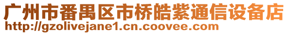 廣州市番禺區市橋皓紫通信設備店