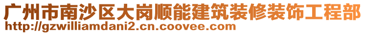廣州市南沙區大崗順能建筑裝修裝飾工程部
