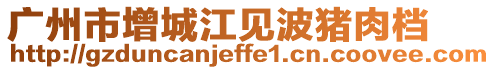 廣州市增城江見波豬肉檔