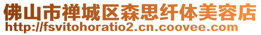 佛山市禪城區(qū)森思纖體美容店