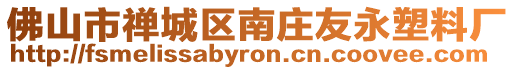 佛山市禪城區南莊友永塑料廠