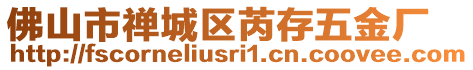 佛山市禪城區(qū)芮存五金廠