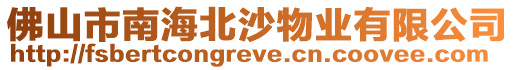 佛山市南海北沙物業(yè)有限公司