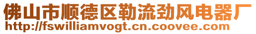 佛山市順德區勒流勁風電器廠