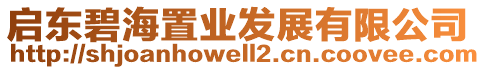 啟東碧海置業(yè)發(fā)展有限公司