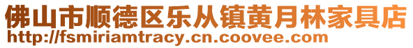 佛山市順德區(qū)樂從鎮(zhèn)黃月林家具店