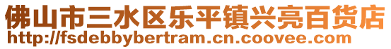 佛山市三水區(qū)樂(lè)平鎮(zhèn)興亮百貨店