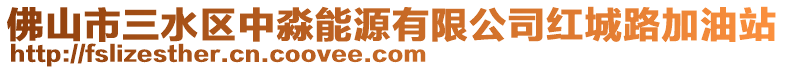 佛山市三水區中淼能源有限公司紅城路加油站